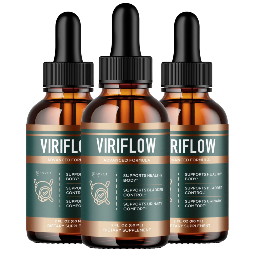 ViriFlow three-bottle package